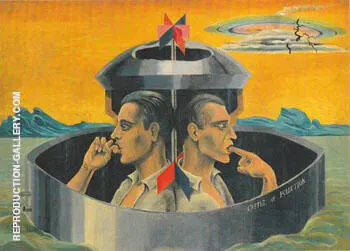 Castor and Pollution 1923 By Max Ernst