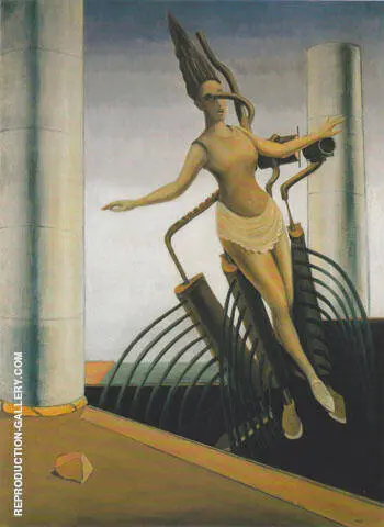 The Tottering Woman 1923 By Max Ernst