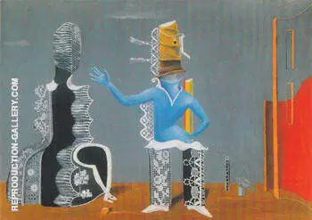 The Couple 1923 By Max Ernst