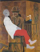 Pieta or Revolution by Night 1923 By Max Ernst