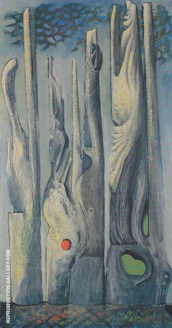 Forest 1925 By Max Ernst
