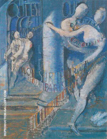 Who Is This Tall Sick Man 1924-25 By Max Ernst