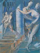 Who Is This Tall Sick Man 1924-25 By Max Ernst