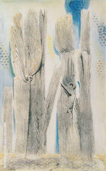 The Forest 1925 By Max Ernst