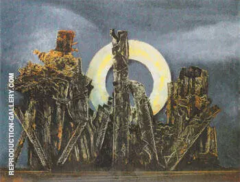 The Large Forest 1927 By Max Ernst