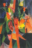 Flowers and Fish 1916 By Max Ernst