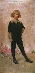 Portrait of Robert Walton Goelet 1886 By Thomas Wilmer Dewing