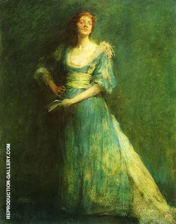 Comedia c 1892 By Thomas Wilmer Dewing