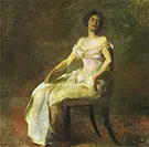 Harmony in Rose and Gray 1895 By Thomas Wilmer Dewing