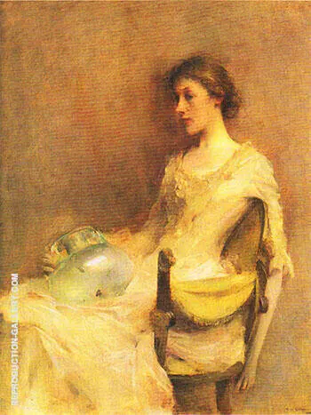 Portrait of a Lady 1898-99 By Thomas Wilmer Dewing