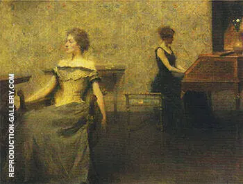 Brocart de Venise 1904 By Thomas Wilmer Dewing