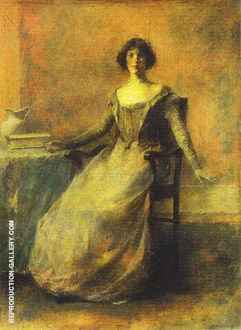 Pandora c 1914 By Thomas Wilmer Dewing