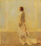 The Old Fashioned Gown c 1921 By Thomas Wilmer Dewing