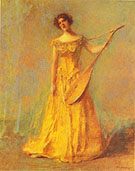 The Singer 1924 By Thomas Wilmer Dewing