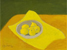Still Life with Lemons By Milton Avery