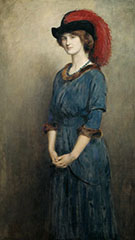Angela McInnes later Thirkell 1914 By John Maler Collier