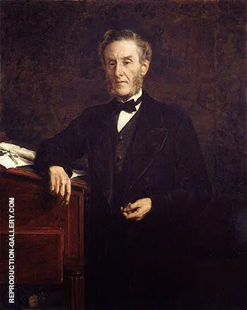 Anthony Ashley Cooper 7th Earl of Shaftesbury 1877 By John Maler Collier