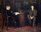 A Physician Telling a Patient that He Is Going to Die 1908 By John Maler Collier