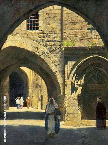 A Street in Jerusalem By John Maler Collier