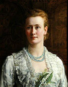Blanche Parish Lady Shuttleworth 1884 By John Maler Collier