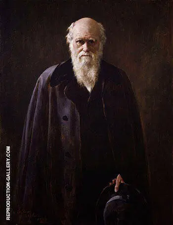 Charles Darwin 1883 By John Maler Collier