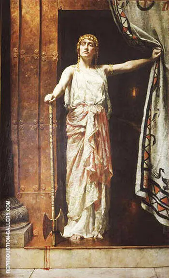 Clytemnestra 1882 By John Maler Collier