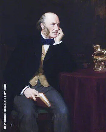 George John Vernon Warren 1803-1866, 5th Baron Vernon 1908 By John Maler Collier