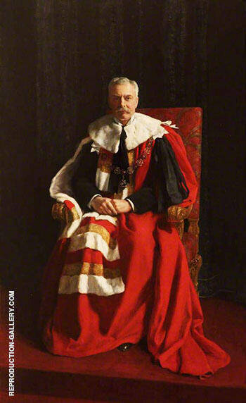Herbrand Arthur Russell 1858-1940, 11th Duke of Bedford 1913 | Oil Painting Reproduction