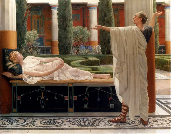Horace and Lydia By John Maler Collier