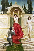 In the Venusberg Tannhauser 1901 By John Maler Collier