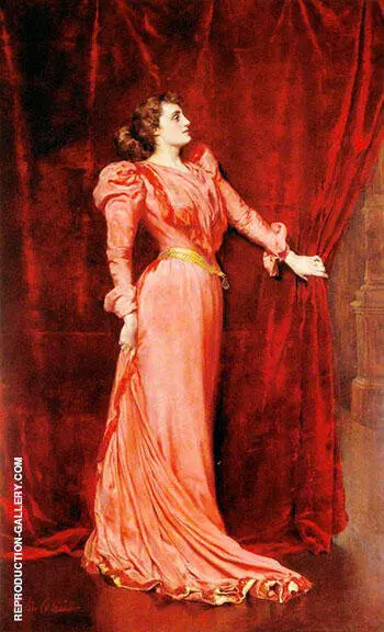 Julia Neilson Terry as Drusilla Ives in The Dancing Girl 1891 By John Maler Collier