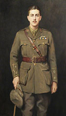 Lieutenant Evan Davies Jones Royal Flying Corps 1918 By John Maler Collier
