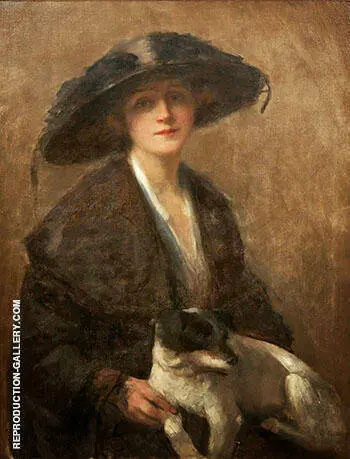 Love Me Love My Dog By John Maler Collier