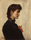 Marion Collier 1883 By John Maler Collier
