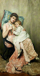 Nettie and Joyce 1890 By John Maler Collier