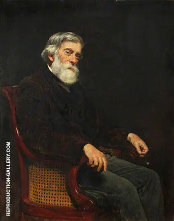 Professor Alexander W. Williamson 1887 By John Maler Collier