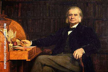 Professor Thomas Henry Huxley 1825-1895, FRS 1890 By John Maler Collier