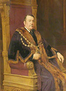 Samuel Radcliffe Platt Mayor of Oldham 1887-1889 By John Maler Collier