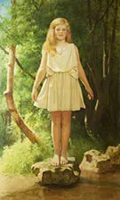 Stepping Stones Pamela 1929 By John Maler Collier