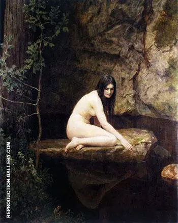 The Water Nymph By John Maler Collier