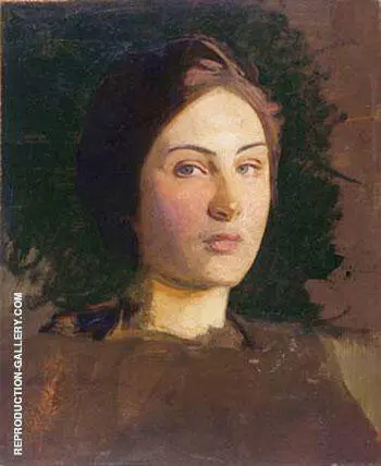 Alma Vollerman c 1903 By Abbott H Thayer