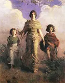 A Virgin 1892-93 By Abbott H Thayer