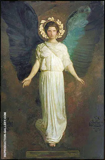 A Winged Figure 1904 By Abbott H Thayer