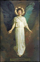A Winged Figure 1904 By Abbott H Thayer
