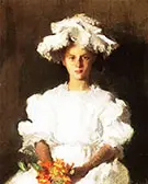 Blue Ribbon By Abbott H Thayer