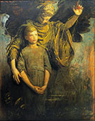Boy and Angel By Abbott H Thayer