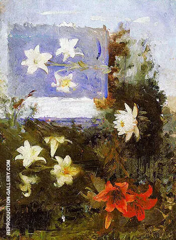 Flower Studies 1886 By Abbott H Thayer