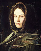 Girl in Fur Hood 1908 By Abbott H Thayer