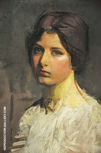 Gladys Detail 1915 By Abbott H Thayer