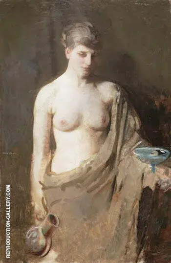 Hebe 1890 By Abbott H Thayer